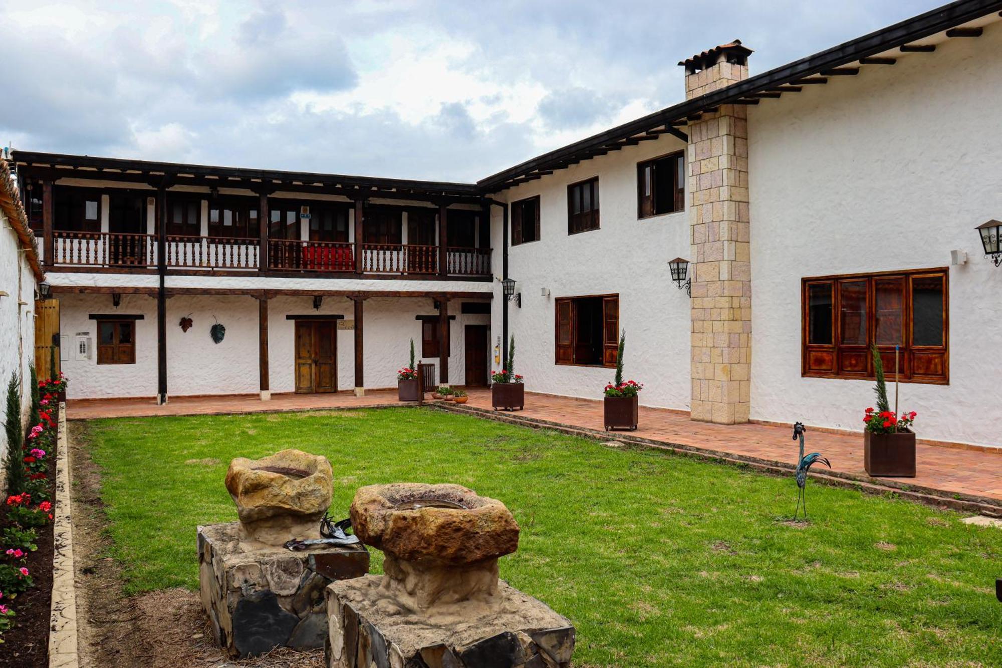 Casona Quesada Hotel Suesca Eksteriør billede