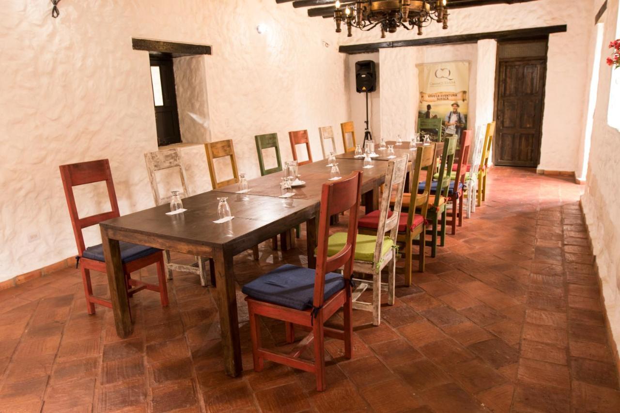 Casona Quesada Hotel Suesca Eksteriør billede